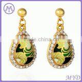 Drop Pendant Earrings Enamel Jewelry Earrings thumbnail-4