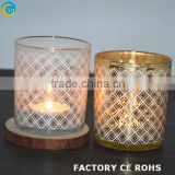 candle containers glass concrete candle jar wedding deco