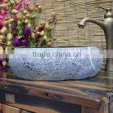 Cheaper Supply Indoor Fancy Bathroom Polished Granite Sink thumbnail-4