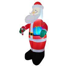Christmas Inflatable With Santa Inflatable – Perfect for Xmas Decor thumbnail-2