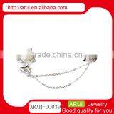 Wedding Anniversary Souvenirs Silver Angel Rhinestone Brooches thumbnail-1