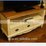 WH-4103 Low Price White Wooden TV Cabinet