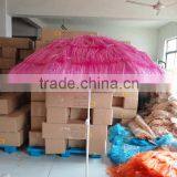 Light Green Pink Multi Color Promotional Straw Hawaii Beach Umbrella Quality Choice