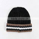 Guangjia Promotional Wholesale Cheap Hand Made Knitted Wool Hat thumbnail-2