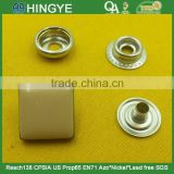 15mm Square Shape Zinc alloy enamelled cap Press Studs Snap Button For Jackets -- MA5483