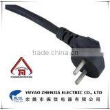 Israel three pin plug power cord