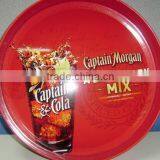 Round Cute Acrylic Plastic Tray Factory Custom Hot Sale thumbnail-1