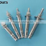 stainless steel drywall expansion anchor bolt heavy duty anchor m10 12 16 20