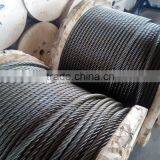 Ungal&Oiled 6*25Fi+IWRC Steel Wire Rope