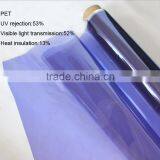 Factory Direct Sale Light Purple Window Film,pet Home Docorative Glass Film