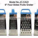 9" Four-Sides Stainless Steel Grater/Trapezoidal Fruits and Vegetables Plane thumbnail-3