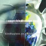 6mm Grey puzzle rolled glass