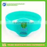 65/74mm Diameter 13.56MHz RFID Bracelet Tag With Logo Printed thumbnail-3