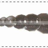 Black Rubber Coated Plates With Handle Cuts Alex Weight Plate thumbnail-1