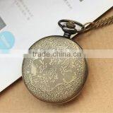 Men Size Antique Color Captain America Pocket Necklace Watch thumbnail-2