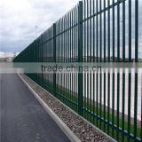 High Quality palisade /palisade fence/2.4m high D profile palisade fencing( 20 years professional factory)