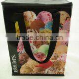 PP Non Woven Recreational High Quality Insulated Cooler Bag With Printing Opp Film Laminated thumbnail-4