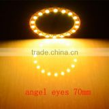 Factory price super bright universal full circle 5050 SMD color changing headlight angel eyes