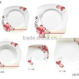 S SHAPE DINNER SET/ DINNERWARE
