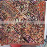 Wholesale Lots Of~Antiques Textiles Patchwork Thorws, Rugs, Tapestaries, Cushion Covers~Collectible From Pakistan, Afganistan, thumbnail-4