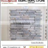 Light Grey Panther Broken Edge Marble Mosaic Tiles thumbnail-2