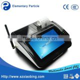 M680 7 inch Touch POS / All in one Point Of Sale Terminal /POS barcode scanner with printer wireless