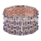 3.5 Inch Free Sample 2016 New Design Elastic Crystal Bracelet thumbnail-2