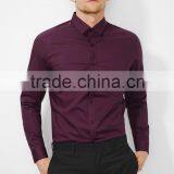 Men's Classic Dress Business Cotton Long Sleeve Shirt thumbnail-1