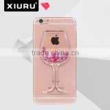 Hot Sale Clear Wineglass TPU Phone Case For Iphone And Other Smart Phone XR-PC-82-2                        
                                                Quality Choice