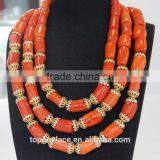 Coral Beads Jewelry Designs African Beads Jewelry Set Bridal Jewelry Set thumbnail-2