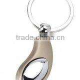 Water Drops Shape Metal Keychains