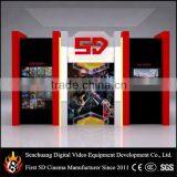 Electric 6 Seats 4D 5D Cinema Simulator for Shopping Mall thumbnail-1