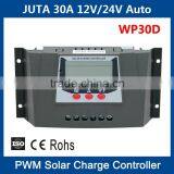 New JUTA PWM LCD 30A Solar Charge Controller With Time Control and Backlight Quality Choice thumbnail-3