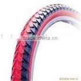 colourful bicycle tyre