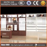 popular good MDF with LED light mall design for display sunglass