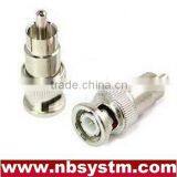 BNC Male to RCA Male Adaptor/BNC CCTV Camera Adapter