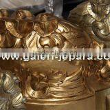 Finished Furniture - Bedroom With Antique GOLD LEAF Finish Color