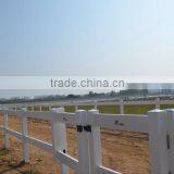 Equestrian facility---Guardrail dedicated for horse yard and track