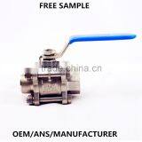 Stainless Steel 2PC Ball Valve, Threaded End, 1000PSI WOG Quality Choice thumbnail-3