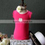 Fashion Comfy Pure Color Summer Sleeveless Kids Vest for Girl thumbnail-1