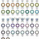 50 Colors Colors of the Wind COW42 Natual Gray Cosmetics Wholesale Color Contact Lens Yearly 3 Tone Korea Contact Lenses thumbnail-6