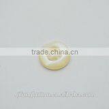 Free Sample White Button Plastic Resin Sewing Buttons for Shirt