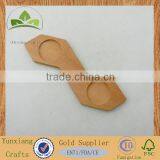 Funny Wooden Glass Base, Beech Wood Base thumbnail-1