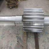 Custom Mechanical Parts Steel Casting Transmission Spur Gear Shaft thumbnail-6