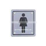 Stainless Steel Toilet Sign Plate thumbnail-1