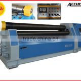 W12-40*3000 CNC Touch Screen Hydraulic Plate Sheet Rolling Bendr Machine With PLC thumbnail-1