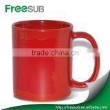 2016 New Stylish Promotional Gift Photo Frame Shape Heat Sensitive Color Changing Mugs