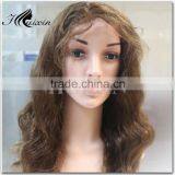 Indian human hair body wave style wig peruvian human hair wigs 100% human remy hair mini top wigs