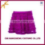 New Fashion Product Children Purple Chiffon Soft Lace Tutu Skirt