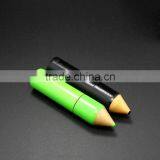 Customized logo color pencil bamboo usb